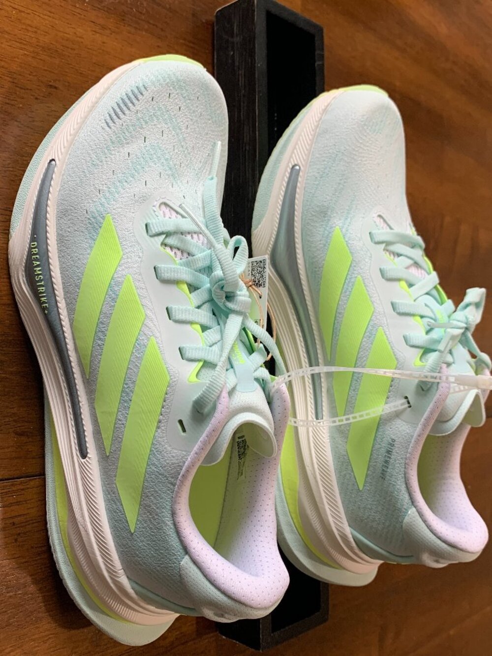 adidas Supernova Prima 2 Women's Running Shoes Size 7 Mint Green Yellow JS3556
